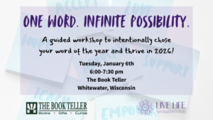 One Word. Infinite Possibility. Jan 6