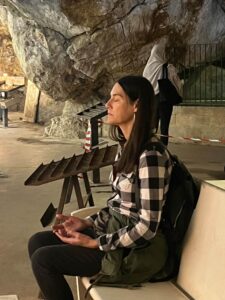 Denise Meditating